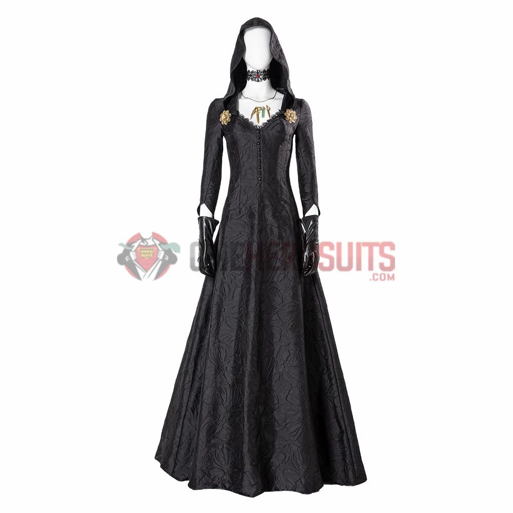 OneHeroSuits Resident Evil Village Cosplay Costumes Daniela Black Cosplay Suit 7 OneHeroSuits Resident Evil Village Cosplay Costumes Daniela Black Cosplay Suit