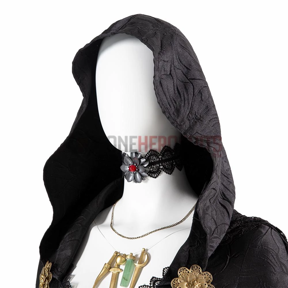 OneHeroSuits Resident Evil Village Cosplay Costumes Daniela Black Cosplay Suit 11 OneHeroSuits Resident Evil Village Cosplay Costumes Daniela Black Cosplay Suit