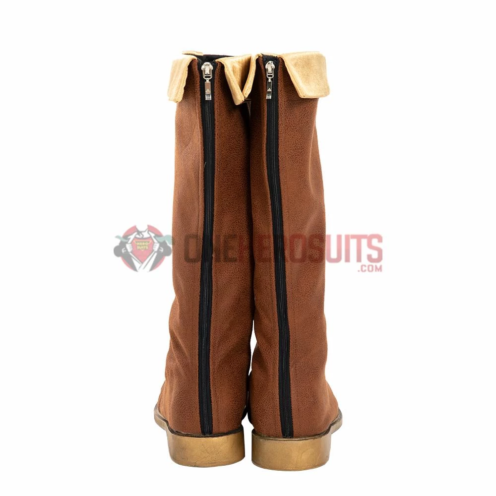 OneHeroSuits Link Cosplay Boots The Legend Of Zelda Breath Of The Wild Top Level Shoes 6 OneHeroSuits Link Cosplay Boots The Legend Of Zelda Breath Of The Wild Top Level Shoes