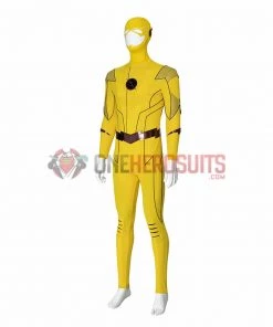 OneHeroSuits Reverse-Flash Cosplay Costumes The Flash S8 Yellow Cosplay Suits