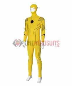 OneHeroSuits Reverse-Flash Cosplay Costumes The Flash S8 Yellow Cosplay Suits
