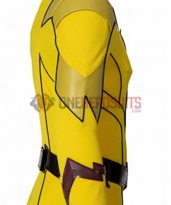 OneHeroSuits Reverse-Flash Cosplay Costumes The Flash S8 Yellow Cosplay Suits