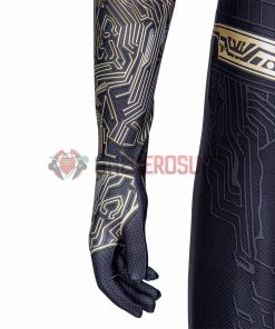 OneHeroSuits Spiderman 3 Cosplay Costumes Spiderman No Way Home Black Gold Suits