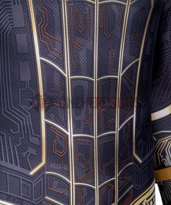 OneHeroSuits Spiderman 3 Cosplay Costumes Spiderman No Way Home Black Gold Suits
