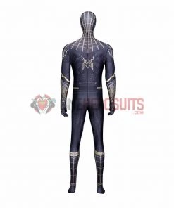 OneHeroSuits Spiderman 3 Cosplay Costumes Spiderman No Way Home Black Gold Suits