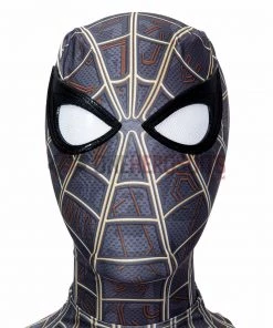 OneHeroSuits Spiderman 3 Cosplay Costumes Spiderman No Way Home Black Gold Suits