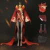 OneHeroSuits Genshin Impact Indarias Fire Yakshas Cosplay Costumes