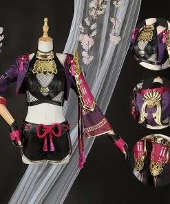 OneHeroSuits Genshin Impact Kuki Shinobu Cosplay Costumes
