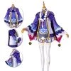 Genshin Impact Qiqi Cosplay Costume OneHeroSuits Costumes