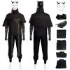 OneHeroSuits Ghostwire Tokyo Cosplay Costumes Hannya Black Suits