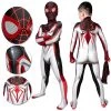 OneHeroSuits Gifts For Kids Spider-man Cosplay Suit Children Miles Morales TRACK Cosplay Bodysuit
