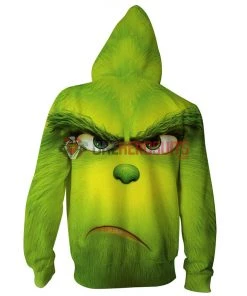OneHeroSuits Grinch Hoodies How The Grinch Stole Christmas Creative Hooded Sweatshirt