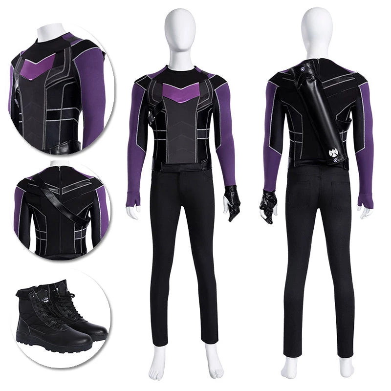 OneHeroSuits Hawkeye Cosplay Costumes Clint Barton Top Level Suit 1 OneHeroSuits Hawkeye Cosplay Costumes Clint Barton Top Level Suit