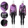 Hawkeye Cosplay Costumes Kate Bishop Purple OneHeroSuits