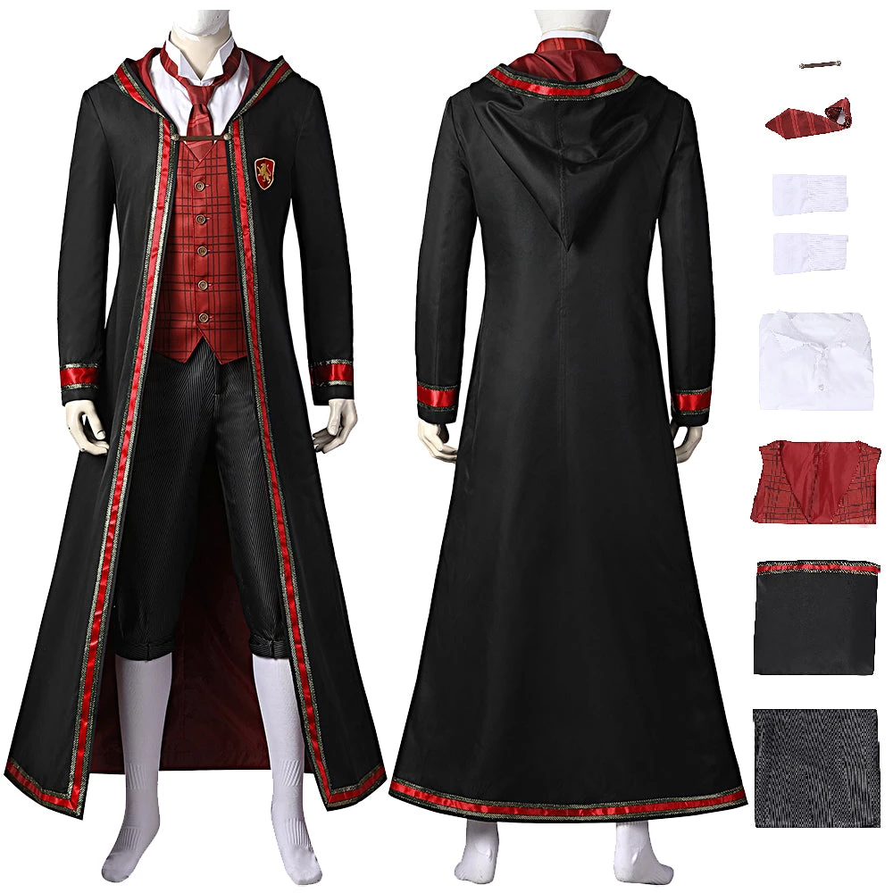 OneHeroSuits Hogwarts Cosplay Costume Gryffindor Uniform Suit Costumes 1 OneHeroSuits Hogwarts Cosplay Costume Gryffindor Uniform Suit Costumes