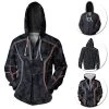 OneHeroSuits Iron Man Hoodies Tony Stark Creative Printed Hooded Sweatshirt
