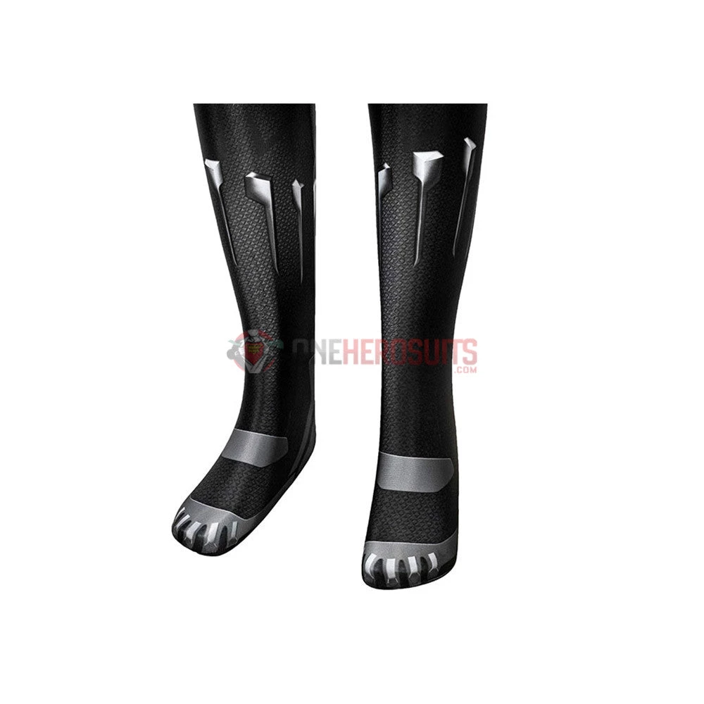 OneHeroSuits Expert-level Cosplay Bodysuit & Zentai Christmas Gifts For Kids Black Panther Cosplay Costume Children Black Panther BodySuit 10 OneHeroSuits Expert-level Cosplay Bodysuit & Zentai Christmas Gifts For Kids Black Panther Cosplay Costume Children Black Panther BodySuit