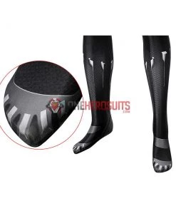 OneHeroSuits Expert-level Cosplay Bodysuit & Zentai Black Panther Cosplay Suit Spandex Black Panther Costume Detail Printed