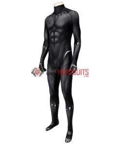 OneHeroSuits Expert-level Cosplay Bodysuit & Zentai Black Panther Cosplay Suit Spandex Black Panther Costume Detail Printed