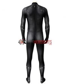 OneHeroSuits Expert-level Cosplay Bodysuit & Zentai Black Panther Cosplay Suit Spandex Black Panther Costume Detail Printed