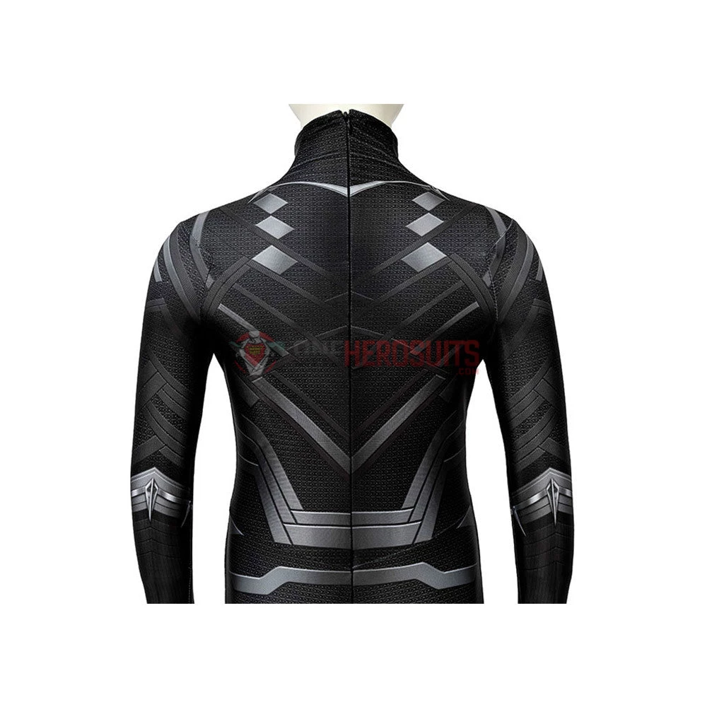 OneHeroSuits Gift For Boys Black Panther Cosplay Suit HQ Printed Costumes Expert-level Cosplay Bodysuit & Zentai 11 OneHeroSuits Gift For Boys Black Panther Cosplay Suit HQ Printed Costumes Expert-level Cosplay Bodysuit & Zentai