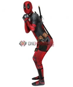 OneHeroSuits Deadpool Suit 3D Printed Spandex Deadpool Red Cosplay Costume Expert-level Cosplay Bodysuit & Zentai