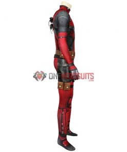 OneHeroSuits Deadpool Suit 3D Printed Spandex Deadpool Red Cosplay Costume Expert-level Cosplay Bodysuit & Zentai
