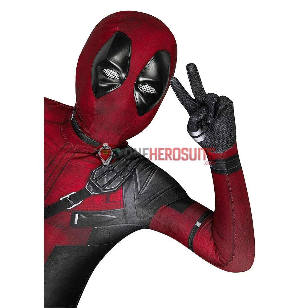 OneHeroSuits Expert-level Cosplay Bodysuit & Zentai Kids Deadpool Cosplay Suit 3D Printed Spandex Deadpool Suit For Children 6 OneHeroSuits Expert-level Cosplay Bodysuit & Zentai Kids Deadpool Cosplay Suit 3D Printed Spandex Deadpool Suit For Children
