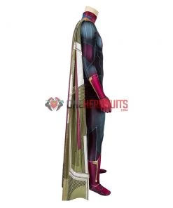 OneHeroSuits Vision Cosplay Costume The Wanda Vision Detail Printed Edition