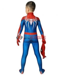 OneHeroSuits Kids Spider-man PS4 Advanced Suit Spiderman Children Cosplay Jumpsuit
