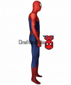 OneHeroSuits Spider-Man Into The Spider-Verse Peter Parker Cosplay Costume 3D Printed Zentai 16 OneHeroSuits Spider-Man Into The Spider-Verse Peter Parker Cosplay Costume 3D Printed Zentai