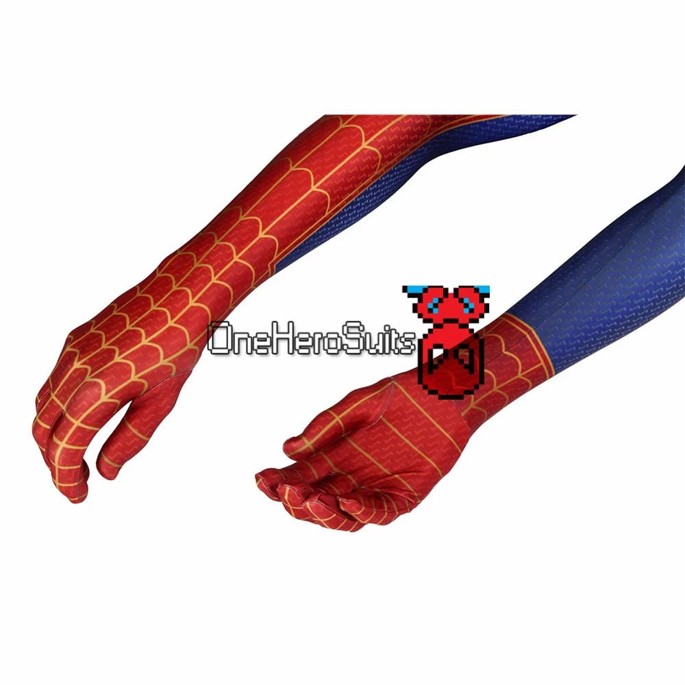 OneHeroSuits Spider-Man Into The Spider-Verse Peter Parker Cosplay Costume 3D Printed Zentai 13 OneHeroSuits Spider-Man Into The Spider-Verse Peter Parker Cosplay Costume 3D Printed Zentai