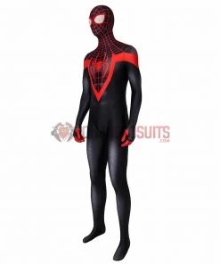 OneHeroSuits Ultimate Spider-Man Cosplay Costumes Miles Morales Cosplay Suit Zentai/Jumpsuit
