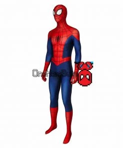 OneHeroSuits Ultimate Spider-Man Cosplay Suit The Season 1 Peter Parker Costume