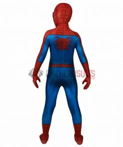 OneHeroSuits Kids Spider-man Cosplay Suit PS4 Spider-man Spandex BodySuit