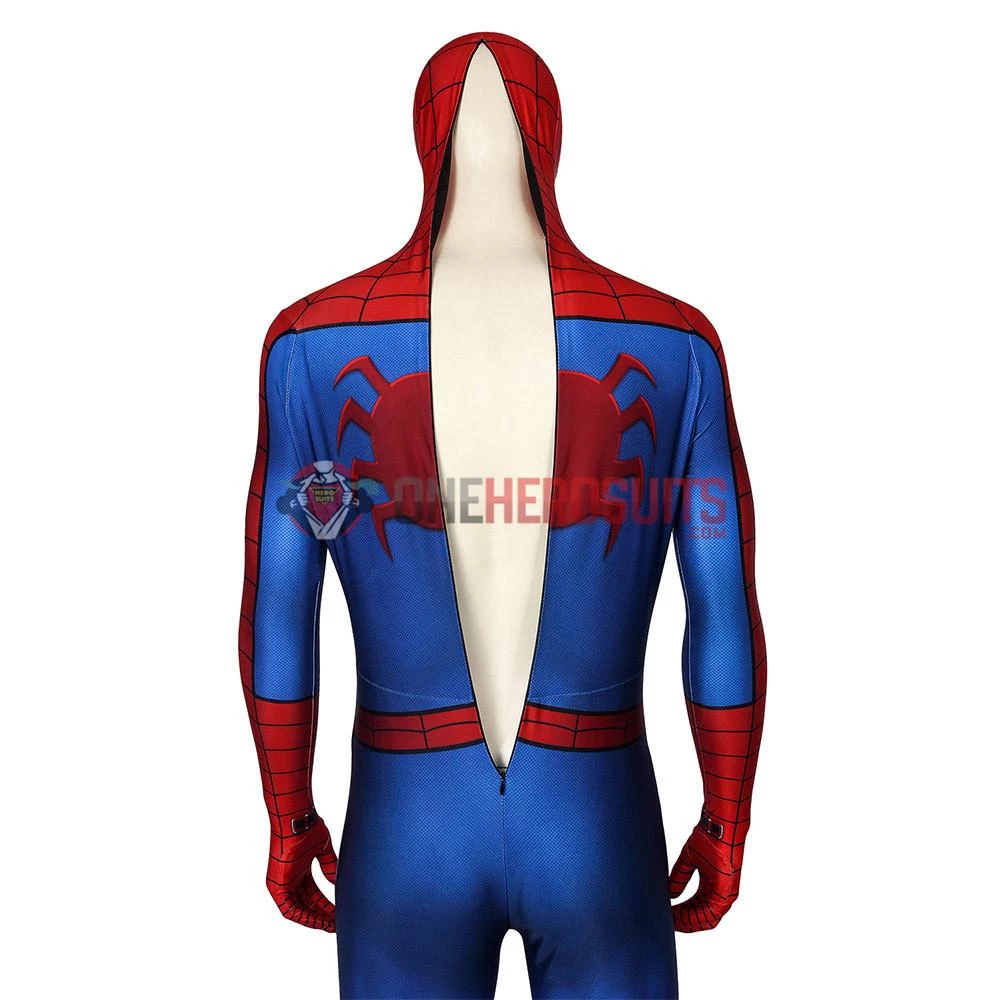 OneHeroSuits Spider-Man PS4 Game Cosplay Costumes 3D Classic Cosplay Suit Zentai/Jumpsuit 11 OneHeroSuits Spider-Man PS4 Game Cosplay Costumes 3D Classic Cosplay Suit Zentai/Jumpsuit