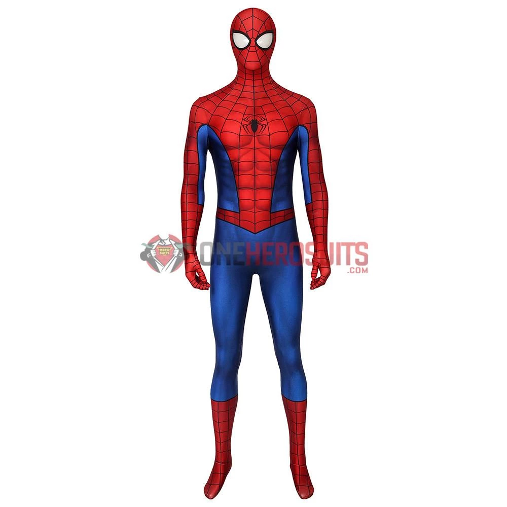 OneHeroSuits Spider-Man PS4 Game Cosplay Costumes 3D Classic Cosplay Suit Zentai/Jumpsuit 2 OneHeroSuits Spider-Man PS4 Game Cosplay Costumes 3D Classic Cosplay Suit Zentai/Jumpsuit