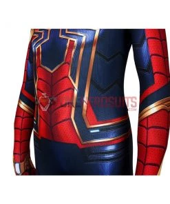 OneHeroSuits Kids Iron Spider-Man Suit Avengers SuperHero Cosplay Costumes For Children Zentai/Jumpsuit