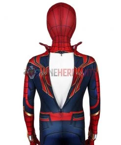 OneHeroSuits Kids Iron Spider-Man Suit Avengers SuperHero Cosplay Costumes For Children Zentai/Jumpsuit