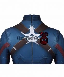 OneHeroSuits Christmas Gifts For Kids Captain America Endgame Cosplay Costume Children Spandex Cosplay Suit