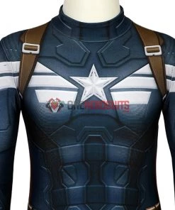 OneHeroSuits Captain America Suits For Kids Detail Printed Cosplay Costume For Halloween 21 OneHeroSuits Captain America Suits For Kids Detail Printed Cosplay Costume For Halloween