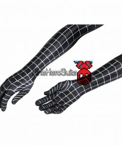 OneHeroSuits Venom Eddie Brock Cosplay Costume Black Spider-man Suit