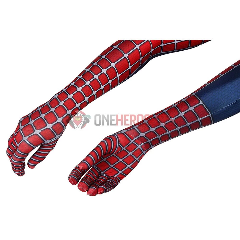 OneHeroSuits Zentai/Jumpsuit Spider-man Cosplay Costume The Classic Spider Man 2 Peter Parker Red Suit 6 OneHeroSuits Zentai/Jumpsuit Spider-man Cosplay Costume The Classic Spider Man 2 Peter Parker Red Suit