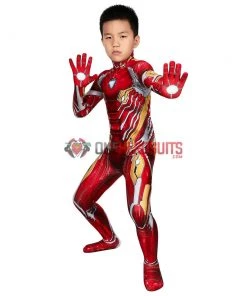 OneHeroSuits Kids Iron-man Spandex Cosplay Suit Ideas For Children Halloween Cosplay