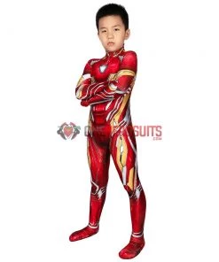 OneHeroSuits Kids Iron-man Spandex Cosplay Suit Ideas For Children Halloween Cosplay