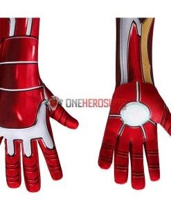 OneHeroSuits Kids Iron-man Spandex Cosplay Suit Ideas For Children Halloween Cosplay