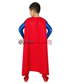 OneHeroSuits Expert-level Cosplay Bodysuit & Zentai Kids SuperMan Cosplay Suit Children Halloween Costume