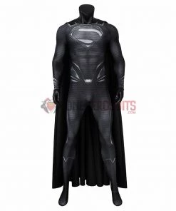 OneHeroSuits SuperMan Clark Kent Black Cosplay Costumes Justice League Cosplay Suit