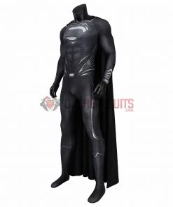 OneHeroSuits SuperMan Clark Kent Black Cosplay Costumes Justice League Cosplay Suit