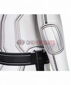 1herosuits Natasha Romanoff Spandex White Cosplay Costumes Black Widow 3D Printed Cosplay Suit